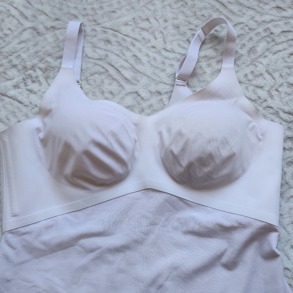 HONEYLOVE LiftWear Tank Shapewear Smoothing Wire Free Underlayer XL Beige - Picture 2 of 15